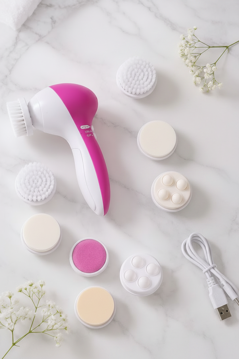 Multifunctional Facial Cleansing Device
