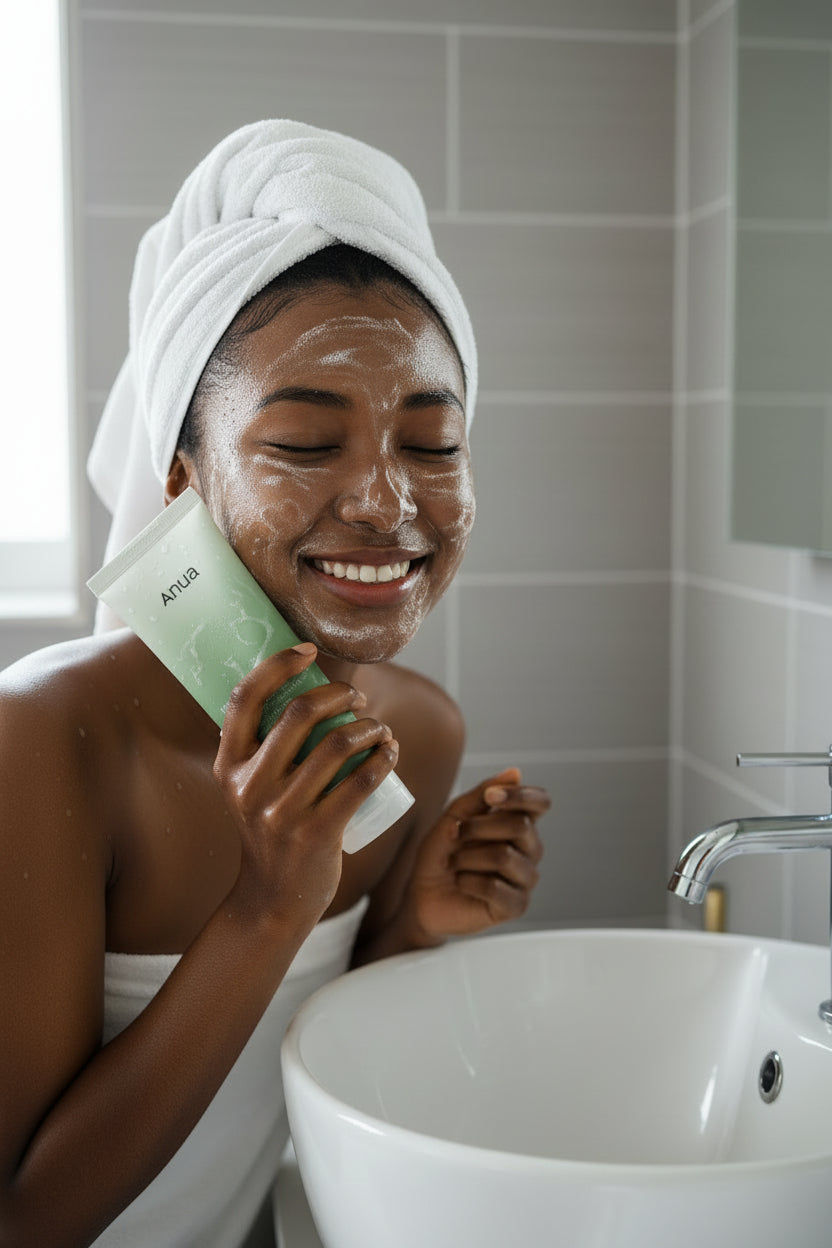 Anua Heartleaf + BHA Pore deep cleansing foam