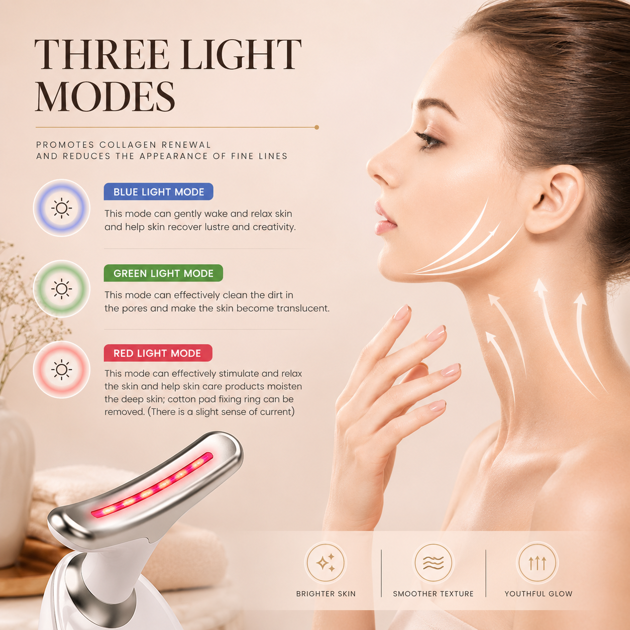 Micro-Current Massager Handset